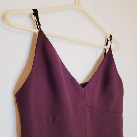 Wilfred Aritzia maroon red slip dress Size 8 minimal clean girl old money - Picture 4 of 11